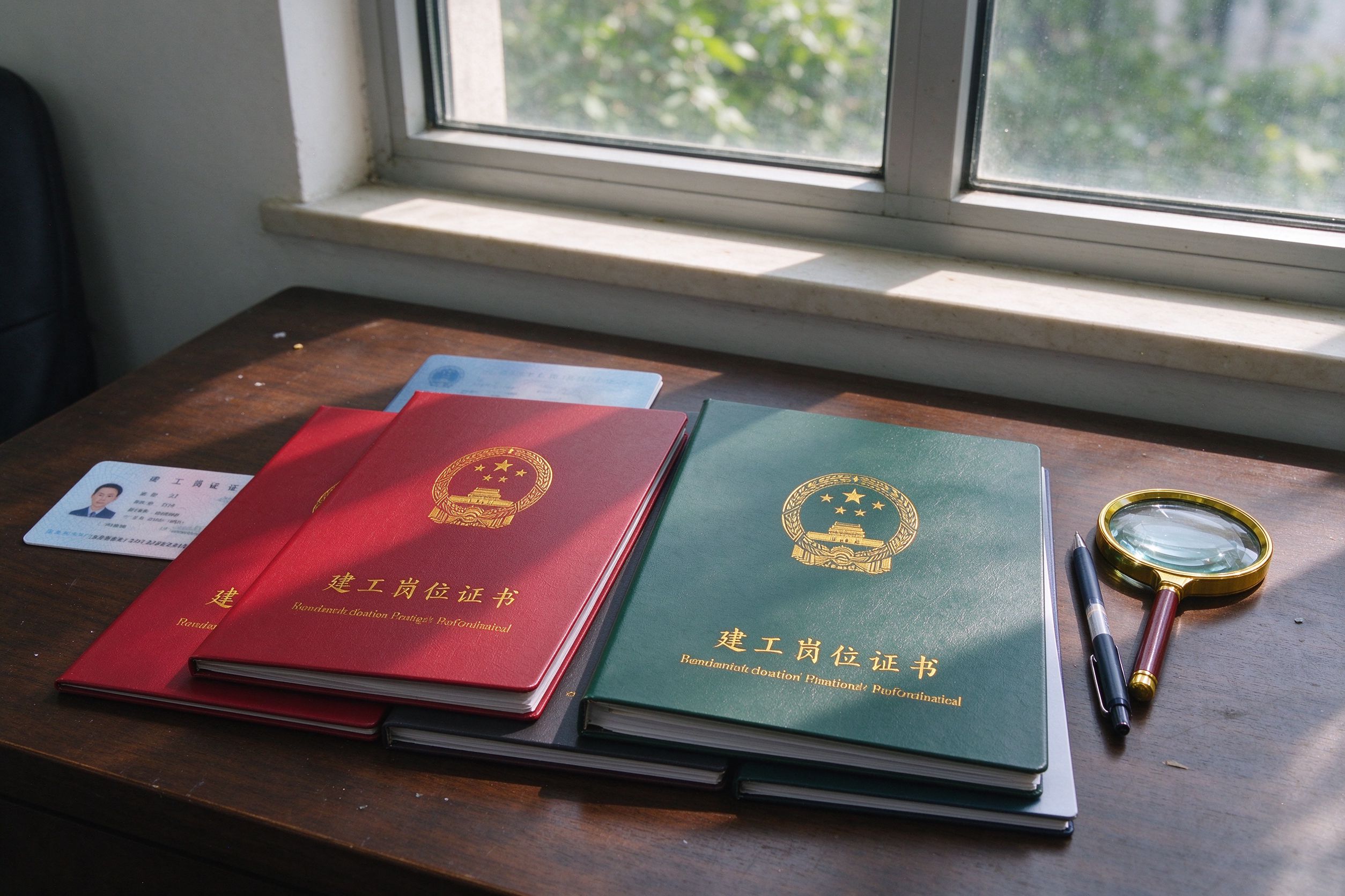 八大员岗位证书展示